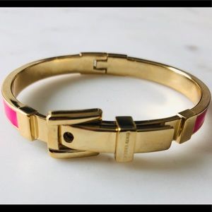 Michael Kors Enamel Buckle Bracelet